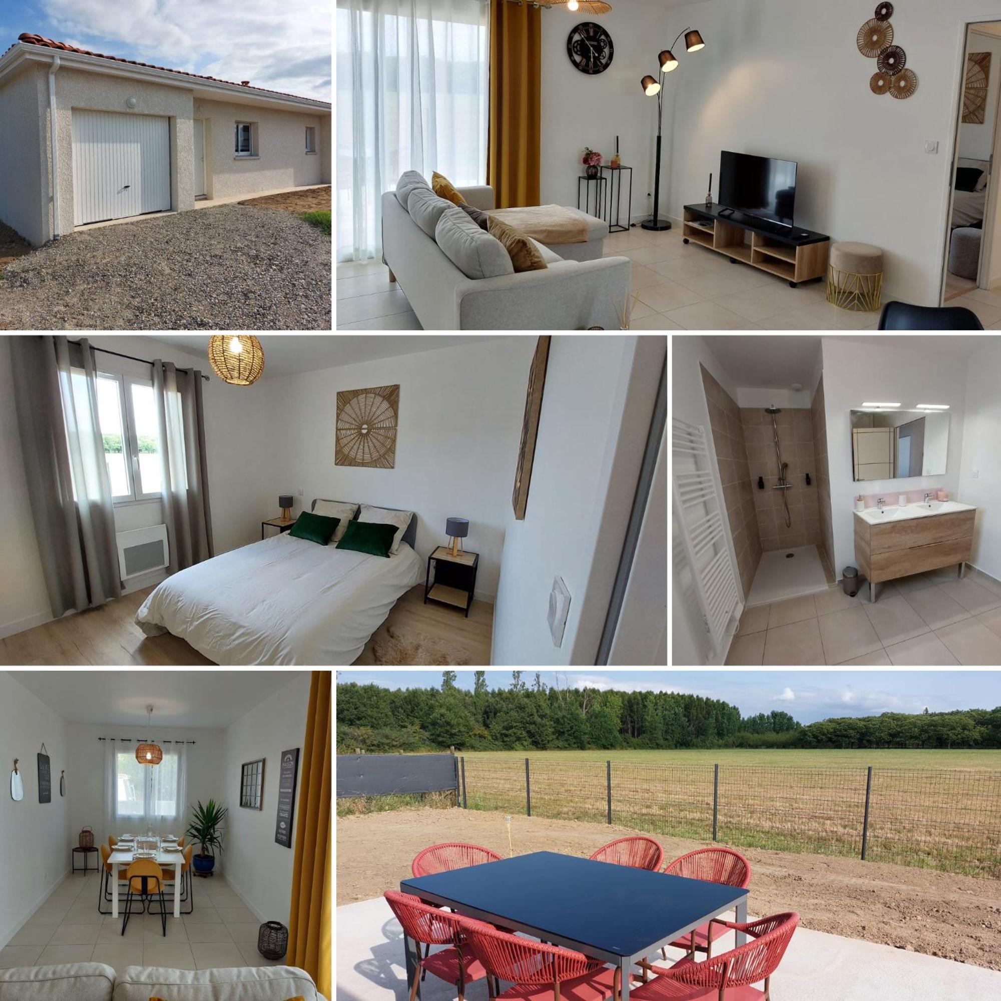 Maison Neuve A Bessens Екстериор снимка